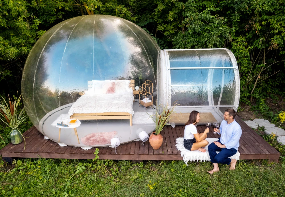 tent bubble room