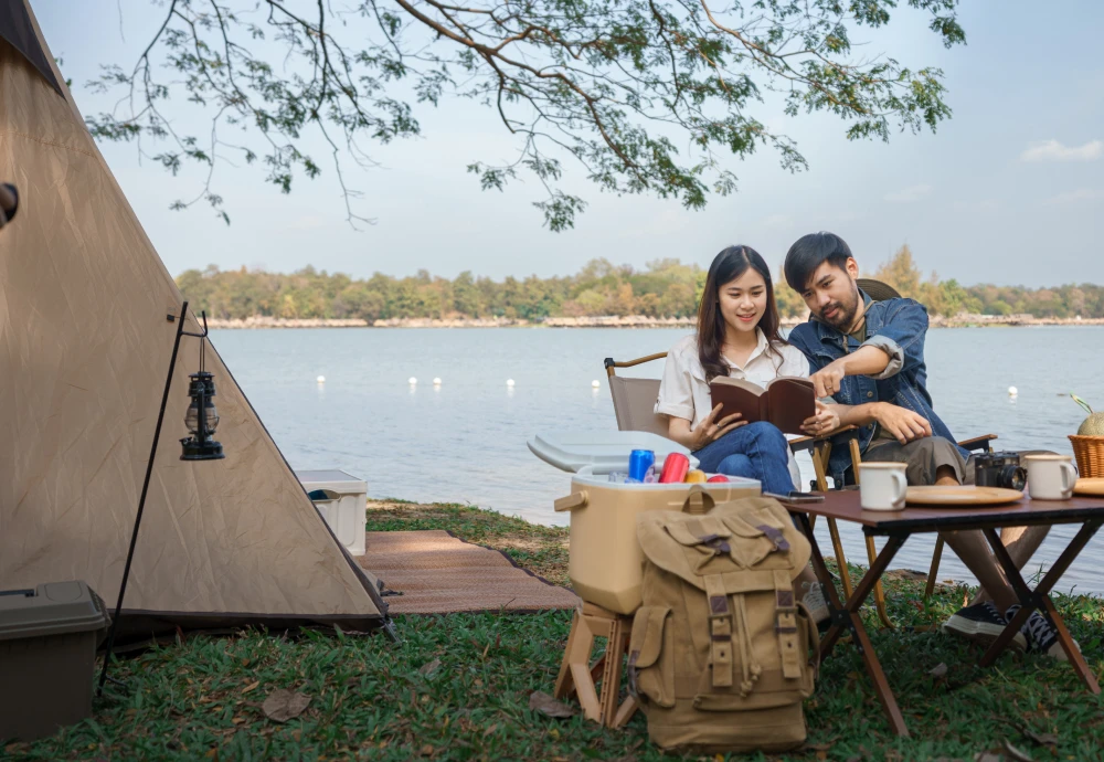 teepee tent with stove hole